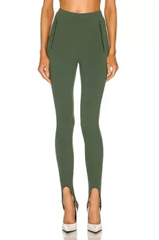 Брюки Wardrobe.Nyc Stirrup Legging, цвет Aviator Green