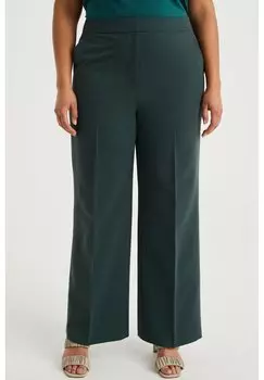 Брюки WE Fashion CURVE, цвет Green