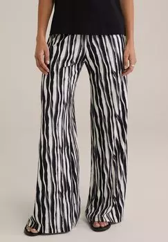 Брюки WE Fashion, белый