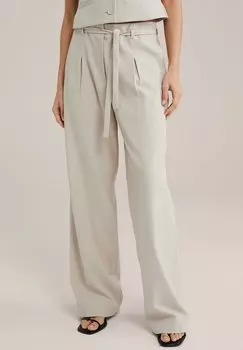 Брюки WE Fashion, бежевый