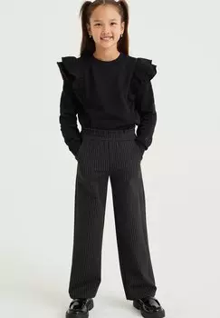 Брюки WE Fashion, черные
