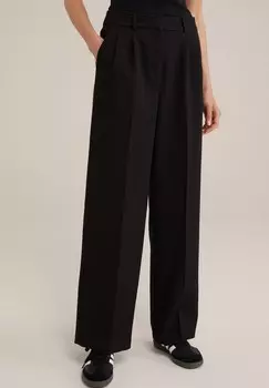 Брюки WE Fashion, черный