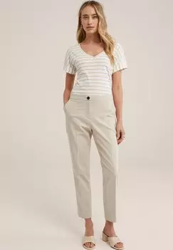 Брюки WE Fashion, цвет beige