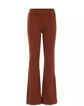 Брюки WE Fashion Flared Pants, цвет Chocolate