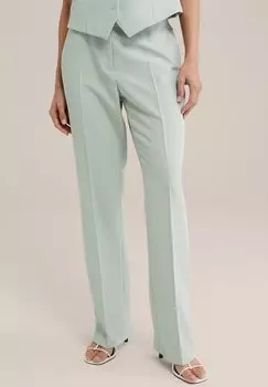 Брюки WE Fashion, мята
