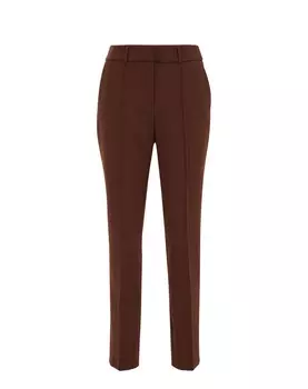 Брюки WE Fashion Regular Chino Pants, темно-коричневый