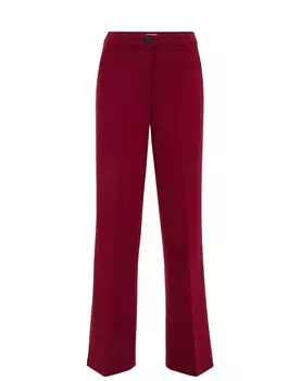 Брюки WE Fashion Regular Pleated Pants, красный