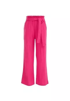 Брюки WE Fashion, розовый