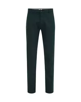 Брюки WE Fashion Slim fit Chino Pants, темно-зеленый