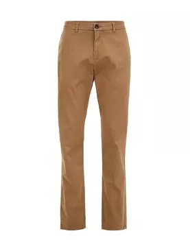 Брюки WE Fashion Slim fit Chino Pants, коричневый