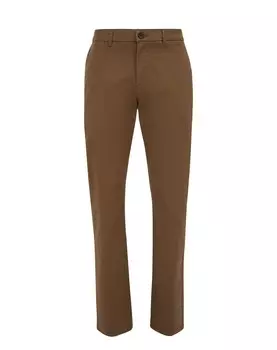 Брюки WE Fashion Slim fit Chino Pants, коричневый