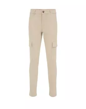 Брюки WE Fashion Slim fit Pants, бежевый
