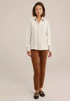 Брюки WE Fashion, светло-коричневый