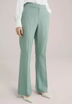 Брюки WE Fashion, светло-зеленый