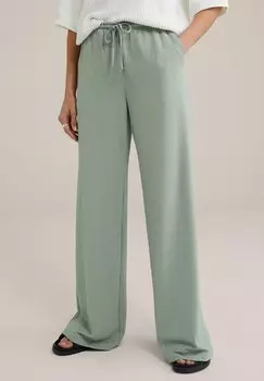 Брюки WE Fashion, светло-зеленый