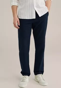 Брюки WE Fashion, темно-синий