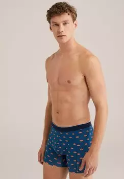 Брюки WE Fashion, темно-синий