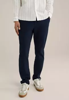 Брюки WE Fashion, темно-синий