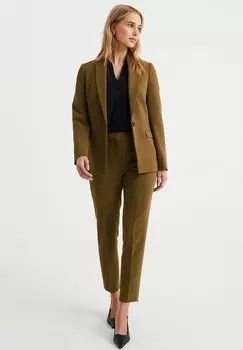 Брюки WE Fashion, темно-зеленый