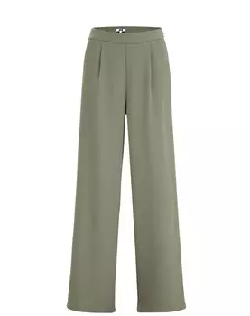 Брюки WE Fashion Wide leg Pleat-Front Pants, хаки