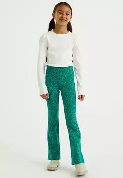 Брюки WE Fashion, зеленые
