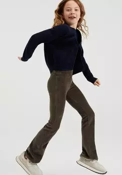 Брюки WE Fashion, зеленые