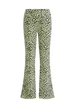 Брюки WE Fashion, зеленые