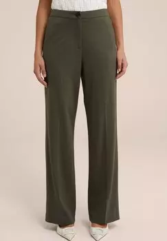 Брюки WE Fashion, зеленые
