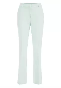 Брюки WE Fashion, зеленые