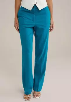 Брюки WE Fashion, зеленый/синий