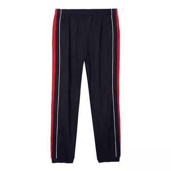 Брюки web stripe sweatpants 'black' Gucci, черный