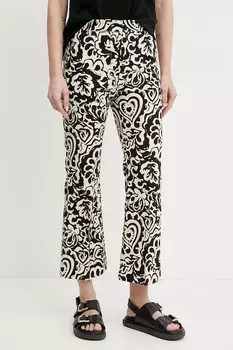 Брюки Weekend Max Mara, черный