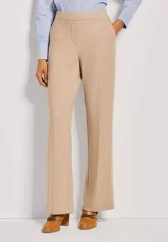 Брюки WEITE BGELFALTEN MADELEINE, бежевый