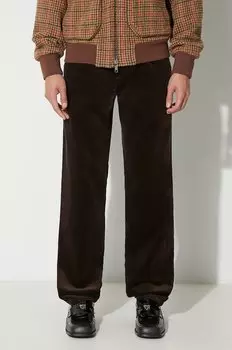 Брюки вельветовые Aros Norse Projects, коричневый
