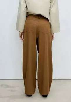 Брюки WENDY Mango, коричневый