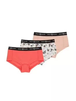 Брюки WESTMARK LONDON Underpants, цвет Salmon/Dusky pink/White