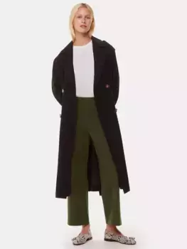 Брюки Whistles Camilla Wide Leg, хаки