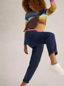 Брюки White Stuff Thea Cotton Blend, цвет dark navy