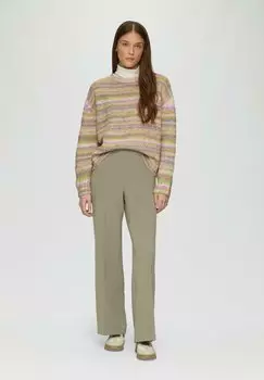 Брюки WIDE AUS TWILL MIT ELASTISCHEM BUND s.Oliver, светло-коричневый