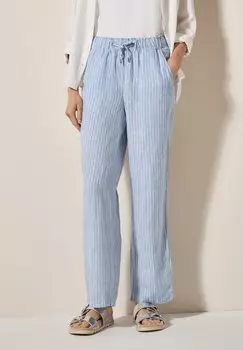 Брюки WIDE Cecil, металлик синий