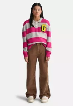 Брюки Wide Fit GANT, цвет cocoa brown