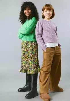 Брюки Wide Fit Name it, цвет bone brown