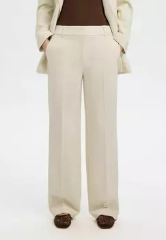 Брюки WIDE FIT Selected Femme, кремовый