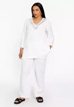 Брюки WIDE FIT YOEK, белый