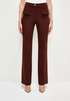 Брюки Wide Leg adL, коричневый