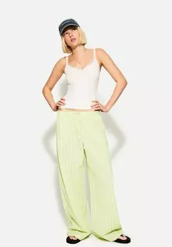 Брюки WIDE-LEG Bershka, желтый