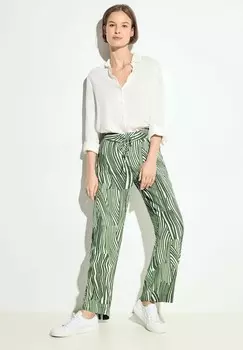 Брюки WIDE LEG Cecil, зеленый