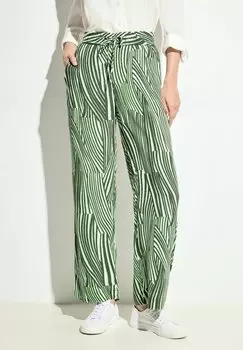 Брюки WIDE LEG Cecil, зеленый