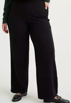 Брюки WIDE LEG CURVE WE Fashion, цвет black