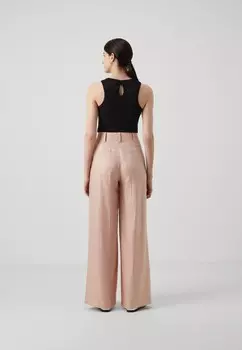 Брюки WIDE LEG DAY PANTS KARL LAGERFELD, светло-розовый